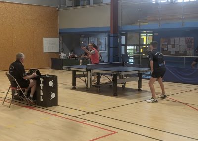 Anthony de l'équipe 3 contre Léré Belleville